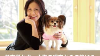 杉本彩　犬　小梅　現在　ペットロス　保護犬　里親