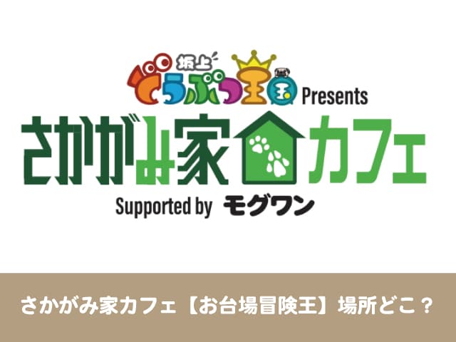 さかがみ家カフェ　お台場　冒険王　場所　駐車場　混雑　入場料