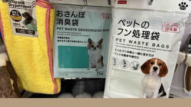 犬　防災グッズ　百均　便利　避難所　体験